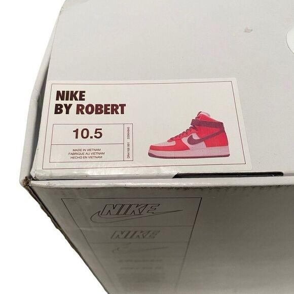 Nike Air Force 1 High Nike By You S.F. Giants DNY4168 Size 10.5 Orange Black Box main image 13